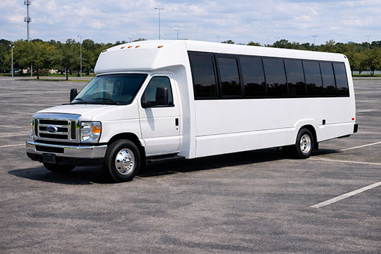 25-passenger mini coach available for charter in Philadelphia, PA