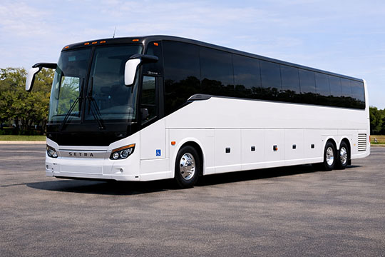 56-passenger charter bus Philadelphia